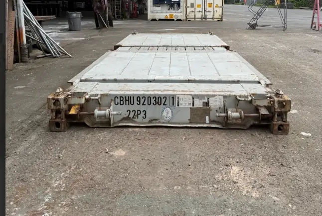 20' Foot Collapsible Flat Rack Container