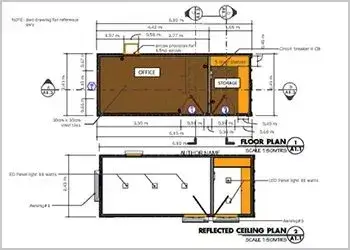 20ft container office design