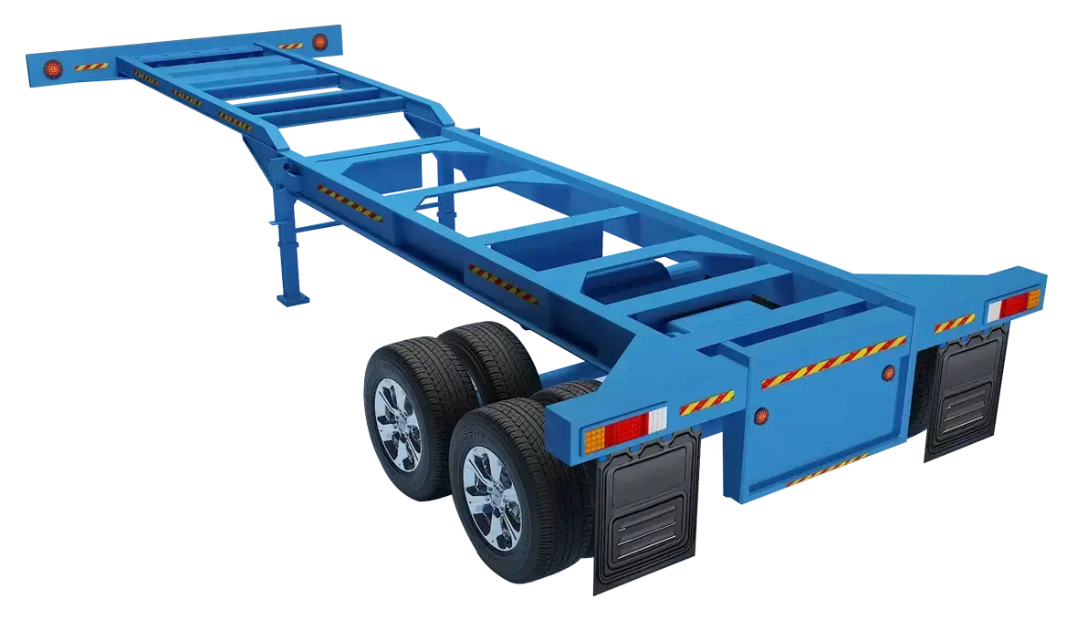 20' container chassis