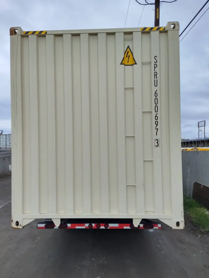 40'ft High Cube Open Side with 4 Door Container