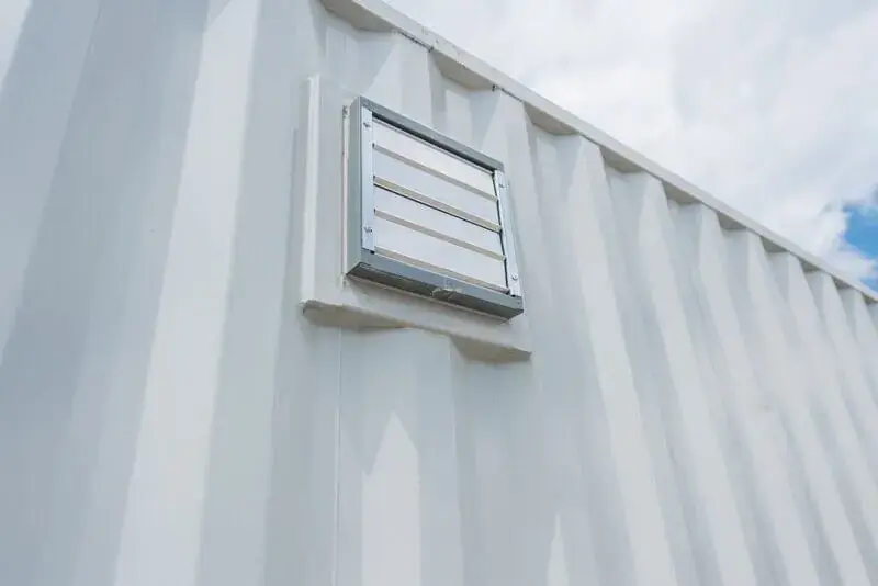 shipping container ventilation