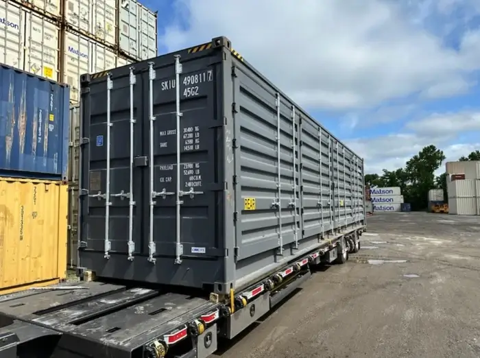 40ft HC Container full open side