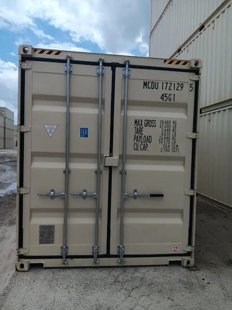 40ft high cube container Delivery Jacksonville